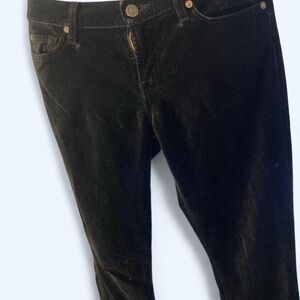 7 For All Mankind Black Corduroy Trousers 6 28